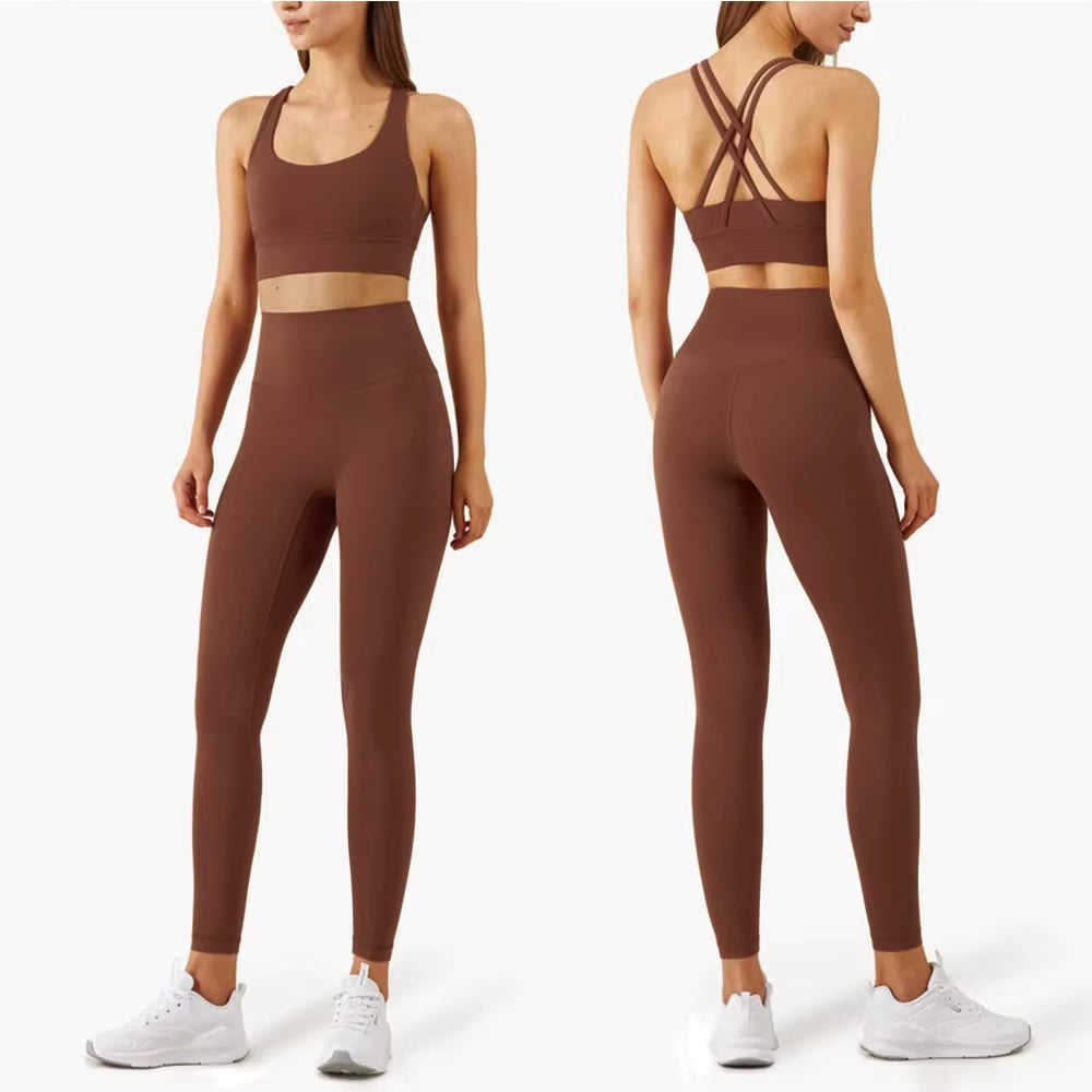 Ropa deportiva para mujer Conjunto fitness con calidad excelente