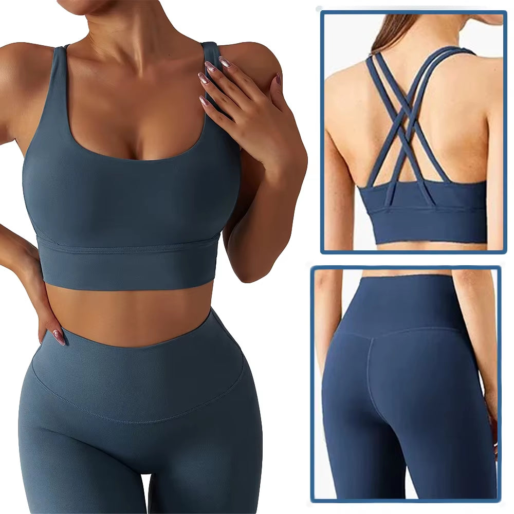 Ropa deportiva para mujer Conjunto fitness con calidad excelente